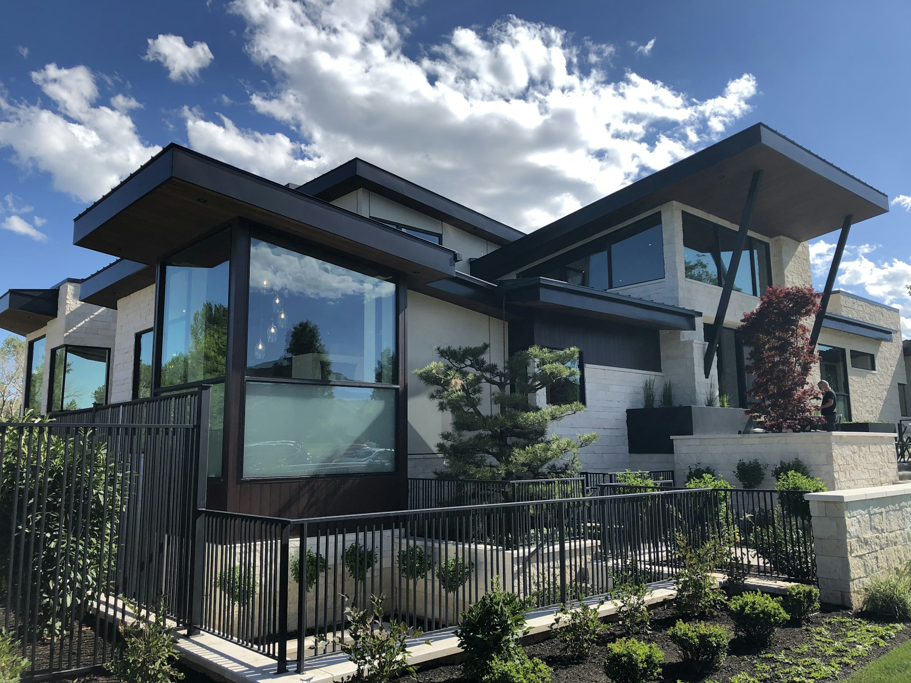 Casement balcony French doors