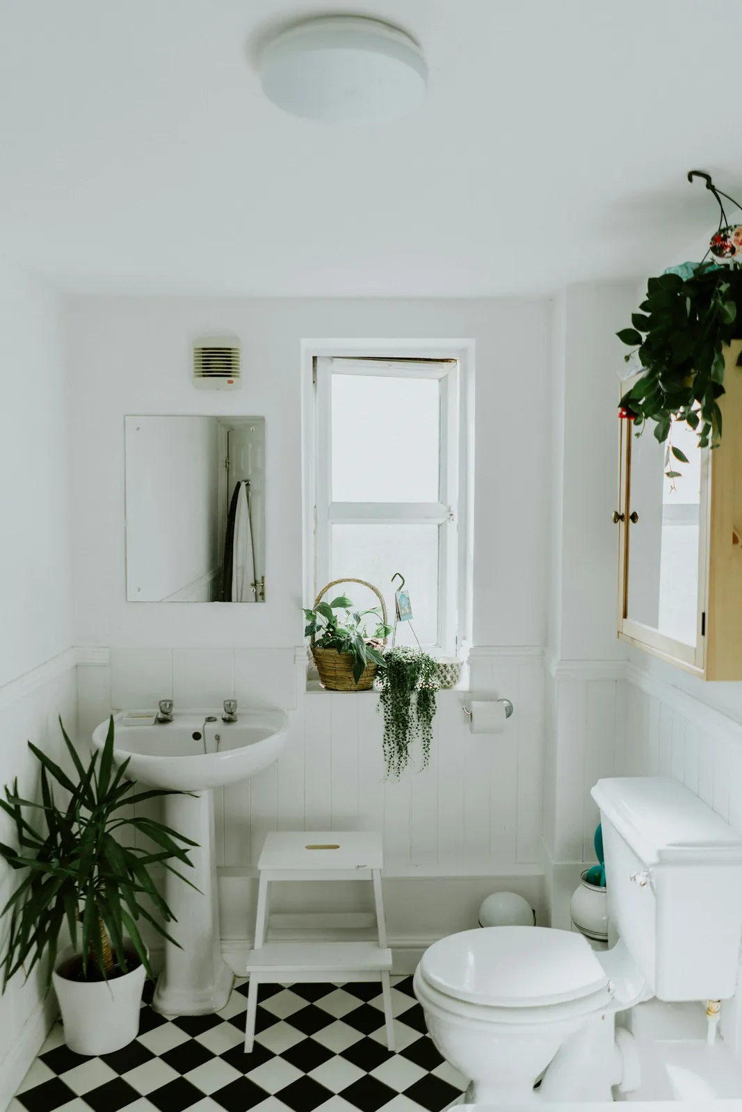 uPVC bathroom ventilator